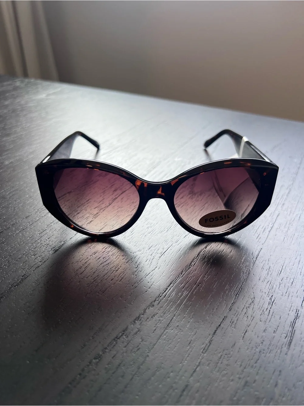 Fossil 54mm Tortoiseshell Cat-Eye Sunglasses